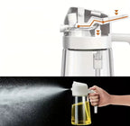 Bouteille De Pulvérisation D'Huile En Plastique 2 En 1, 500Ml, Distributeur D'Huile, Pot D'Huile, Cruet, BBQ, Cuisine, Cuisson, Rôtissage, Outil De Cuisine De Pique-Nique