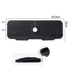 Protection Contre Les Éclaboussures Pour Évier De Cuisine, Collecteur D'Éclaboussures Pour Tapis De Robinet, Plateau Anti-Goutte À Poignée, Polyvalent Pour Tapis De Séchage De Vaisselle De Cuisine, Éponge