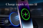 Chargeur Magnétique Sans Fil Pour Voiture, Support De Téléphone, Station De Charge Rapide, Support De Support, RVB, Iphone 12 13 14 15 Pro Max Macsafe, 30W
