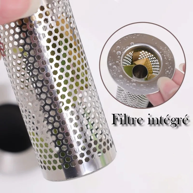 Filtre De Vidange De Sol En Acier Inoxydable, Bouchon De Lavabo Anti-Odeur, Noyau De Rebond Pop-Up, Bouchon De Lavabo, Collecteur De Cheveux, Filtre D'Évier De Douche