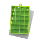 Avec Couvercle/Sans Couvercle, Plateau À Glace En Silicone À 24 Trous, Boîte Carrée, Purée Alimentaire Auxiliaire, Fromage, Gelée, Moule, Bar, Outil De Cuisine, Cube À Cocktail