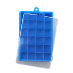 Avec Couvercle/Sans Couvercle, Plateau À Glace En Silicone À 24 Trous, Boîte Carrée, Purée Alimentaire Auxiliaire, Fromage, Gelée, Moule, Bar, Outil De Cuisine, Cube À Cocktail