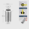 Filtre De Vidange De Sol En Acier Inoxydable, Bouchon De Lavabo Anti-Odeur, Noyau De Rebond Pop-Up, Bouchon De Lavabo, Collecteur De Cheveux, Filtre D'Évier De Douche