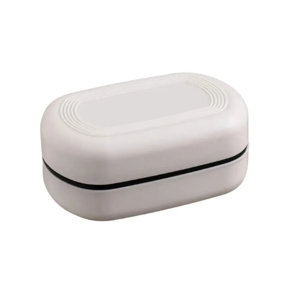 Boîte À Savon De Voyage Avec Drain Intégré, Réutilisable Et Portable, Avec Couvercle, Pour L'Organisation De La Cuisine Et Accessoires De Salle De Bain