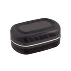 Boîte À Savon De Voyage Avec Drain Intégré, Réutilisable Et Portable, Avec Couvercle, Pour L'Organisation De La Cuisine Et Accessoires De Salle De Bain