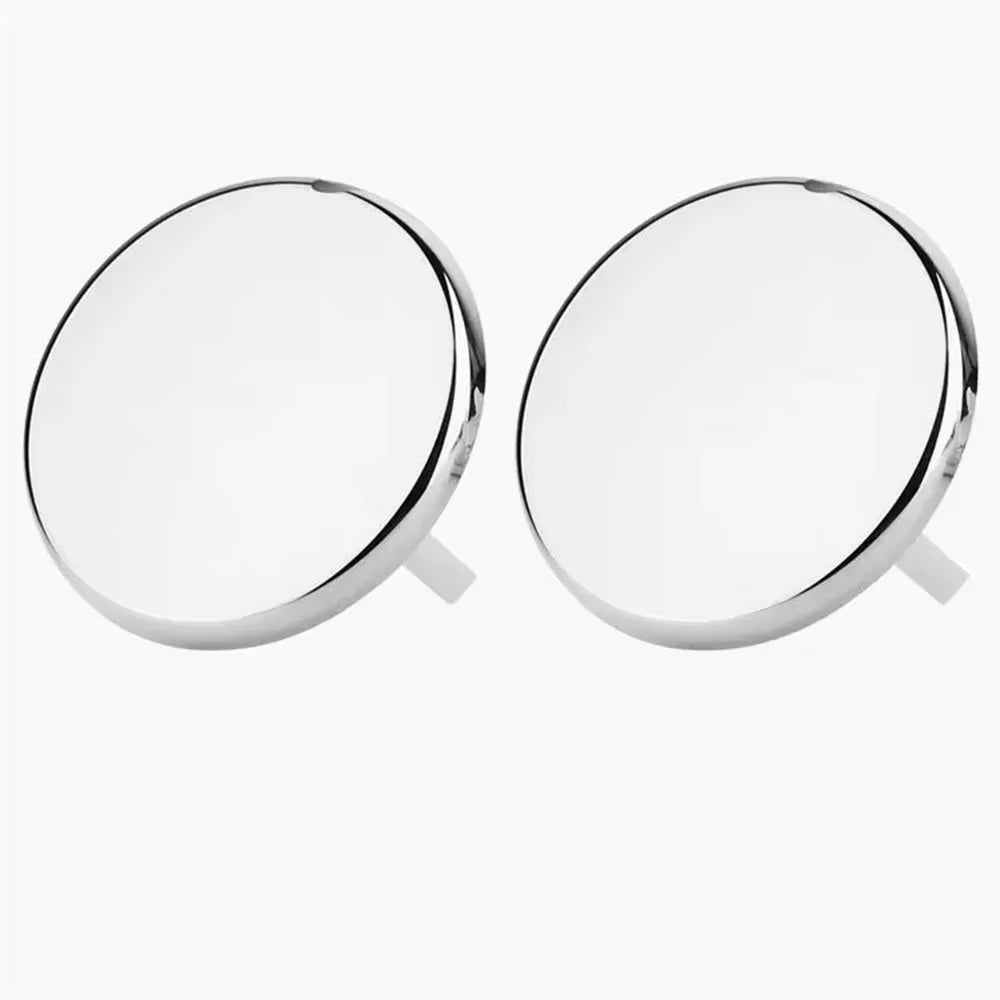 Couvercle De Trou D'Évier De Salle De Bains, 2 Pièces, Revêtement D'Habillage De Lavabo, Anneau De Débordement Galvanisé, Accessoire De Baignoire 22-24Mm, Accessoires De Lavabo